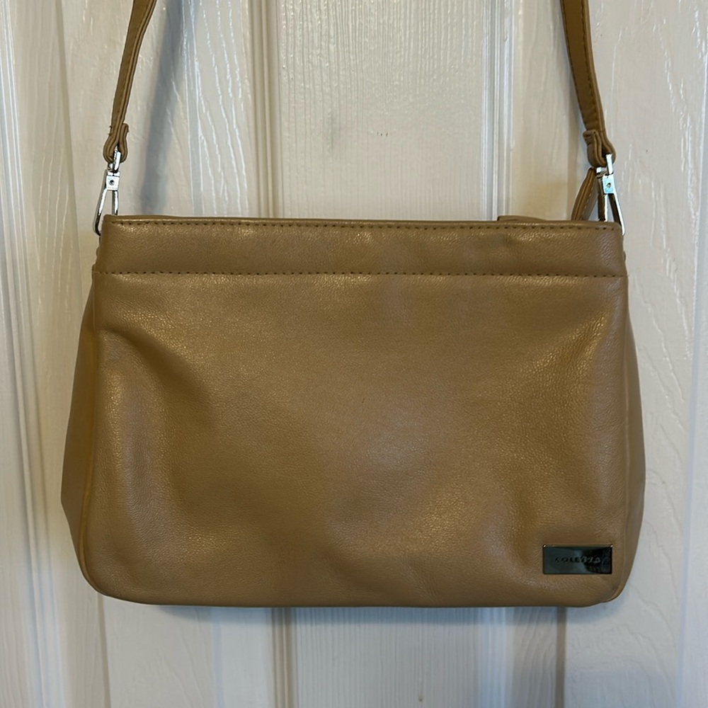 Coletta vintage leather crossbody bag